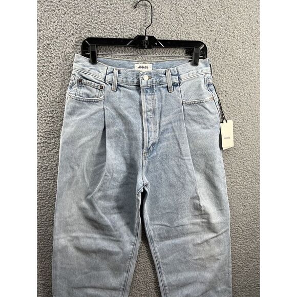 Agolde Folded Wasitband High Rise Jeans Size 29 in Sideline - Picture 4 of 12